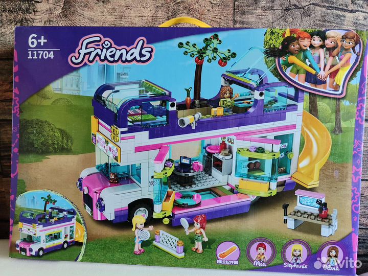 Новый конструктор lego Фрэндс Автобус для друзей