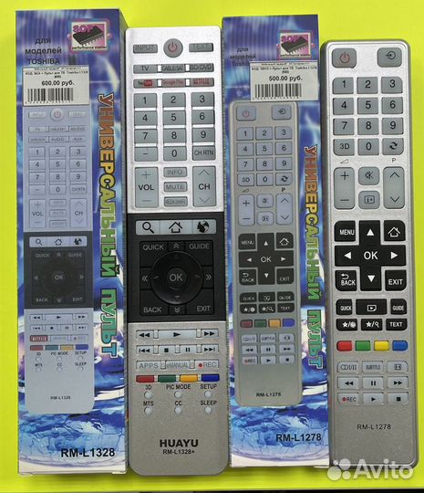 Пульт Toshiba. Sony. Триколор. Универсальные