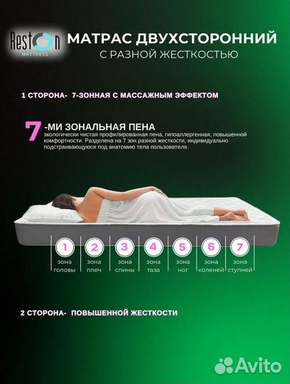 Матрас новый ортопедический