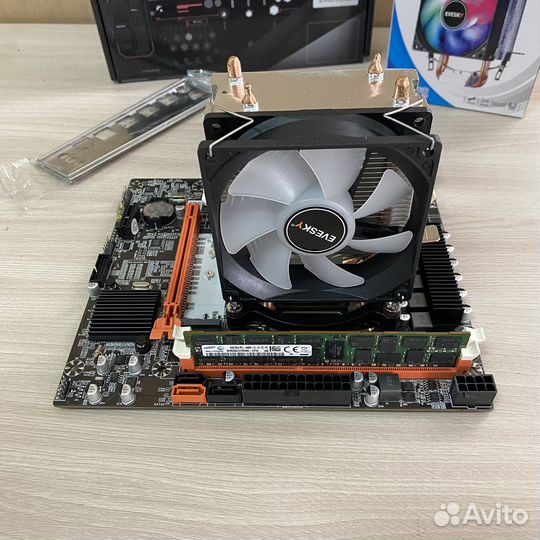 Комплект Xeon 2673 V3 / X99 / 16gb ddr3/ кулер