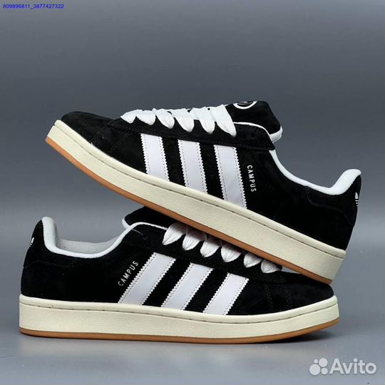 Кроссовки Adidas Campus 00 Black (Арт.11807)