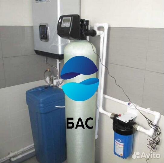 Система очистки воды из скважин для коттеджа/дома