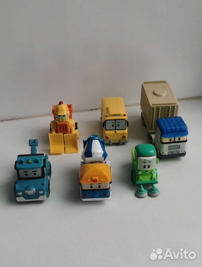 Машинки поли робокар оригинал