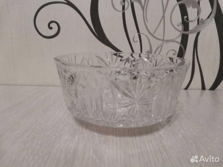 Хрустальные салатники СССР