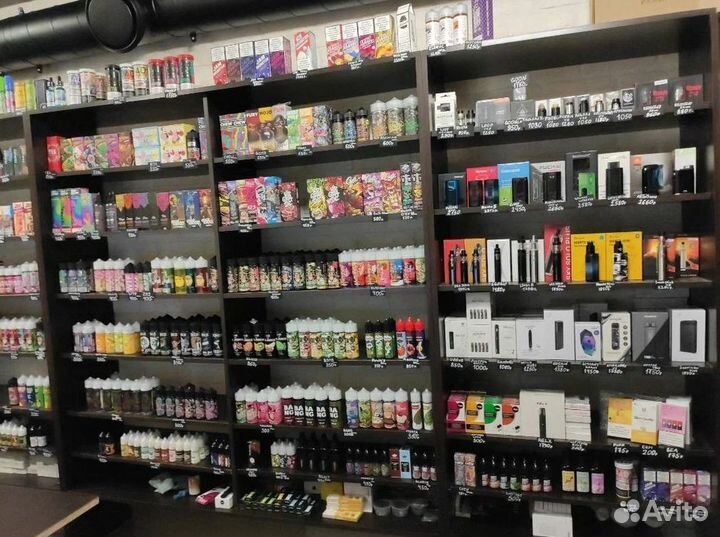 Готовый бизнес: табачный магазин с вейпами