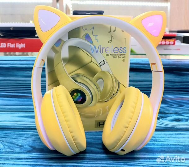 Беспроводные наушники с ушками