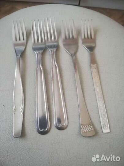 Вилки, ножи, ложки из СССР