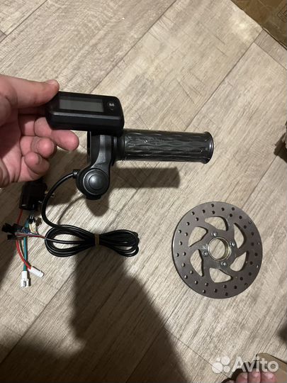 Ручка газа для электровелосипеда