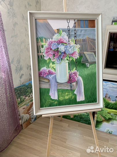 Картина маслом на холсте пейзаж