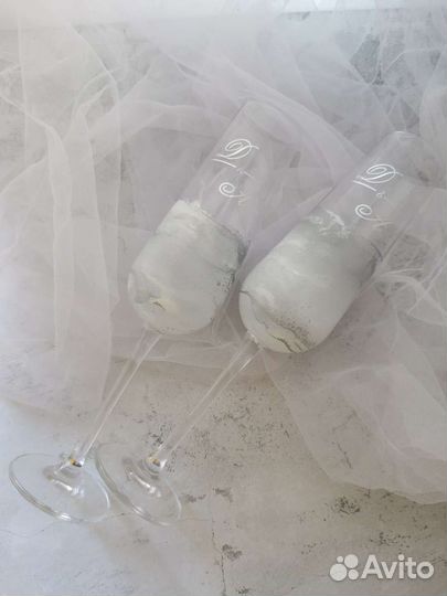 Бокалы на свадьбу