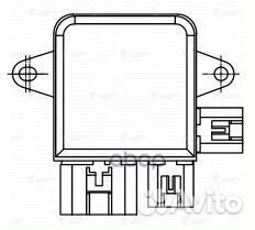 Резистор отопителя Mitsubishi Lancer IX