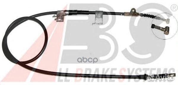 Трос стояночного тормоза K15237 Abs
