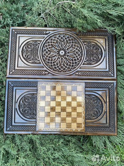 Нарды резные ручной работы бесплатная доставка