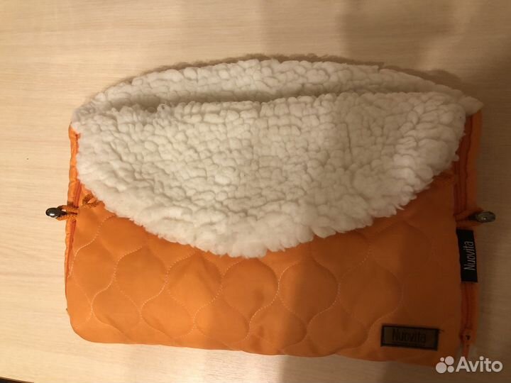 Муфта для коляски Nuovita меховая