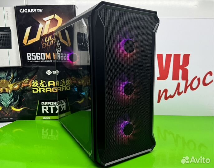 Игровой компьютер core i5 10400 c RTX3060