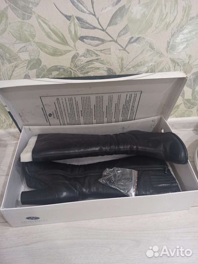 Зимние женские сапоги 38 натуральная кожа