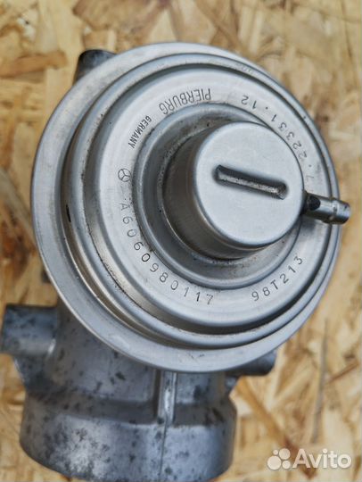 Клапан EGR на Mercedes