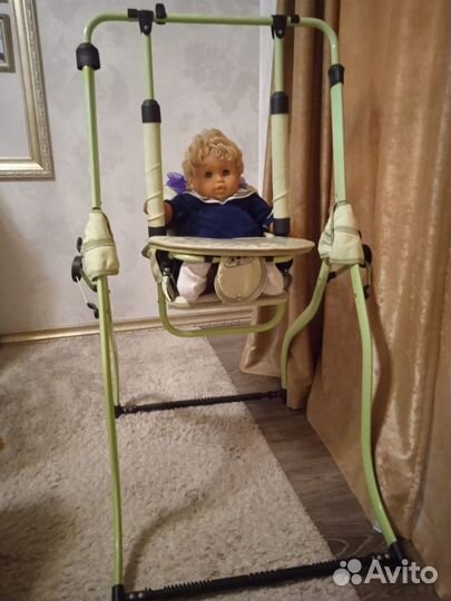 Качели напольные «Foxi» со столиком