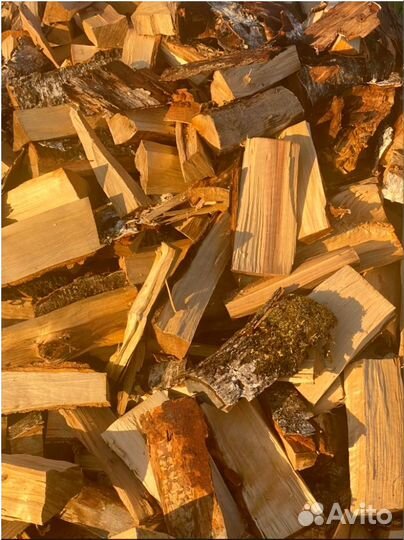 Колотые осиновые дрова