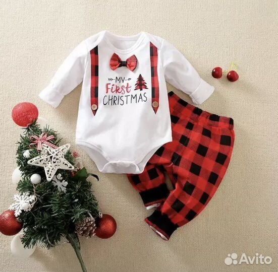 Новый Новогодний костюм для мальчика 86