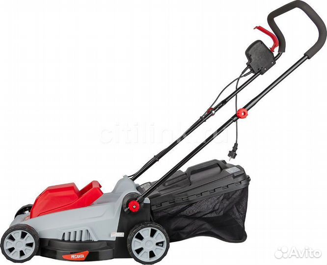 Электрическая газонокосилка Ресанта кр-1500
