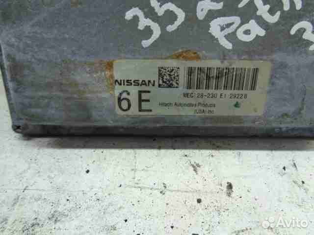 Б/У Блок управления двс MEC128230E1, nissan