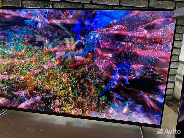 140 см большой qled с нейросетью 2024