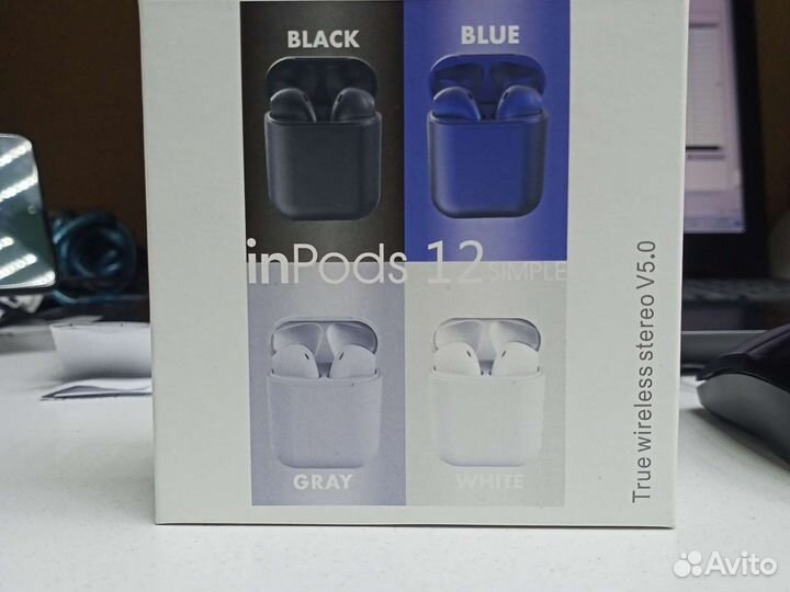 Беспроводные наушники inPods12