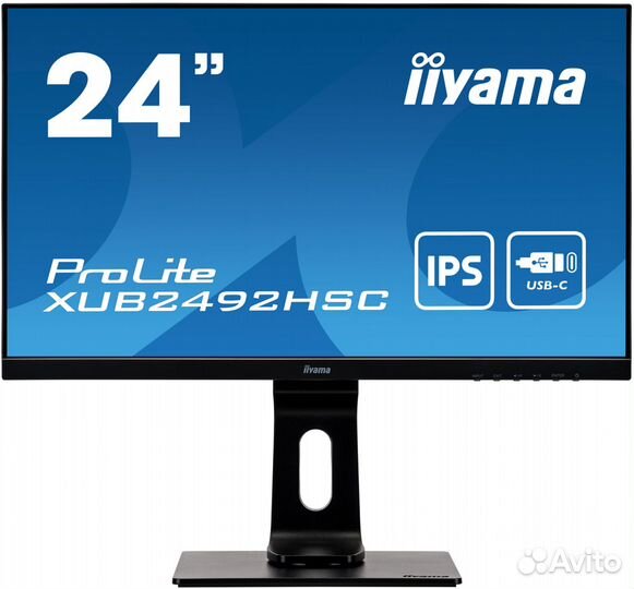 Монитор Iiyama ProLite XUB2492HSC-B1 23.8, черный