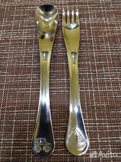 Набор ложка и вилка детский Tramontina