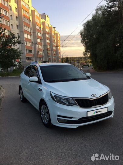 Kia Rio 1.6 МТ, 2015, 130 000 км