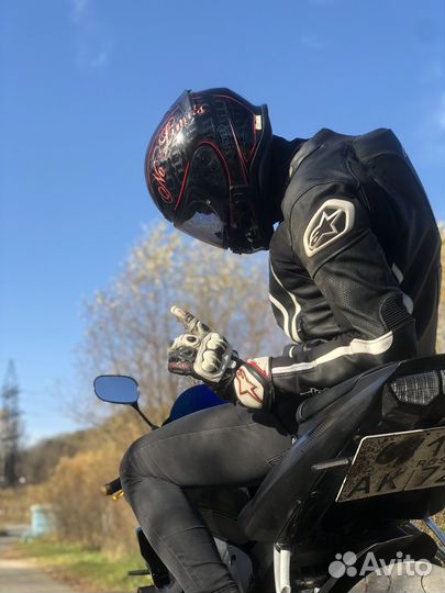 Мото комбинезон раздельный alpinestars