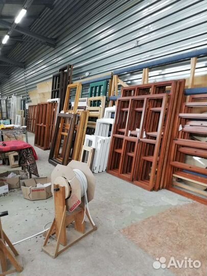 Окна деревянные в баню