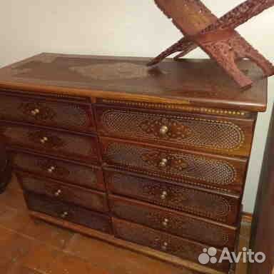 Мебель, пр-во Индия, ручная работа, розовое дерево