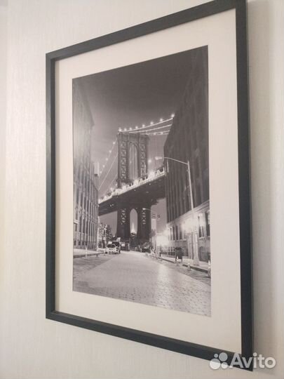 Интерьерная картина постер мост