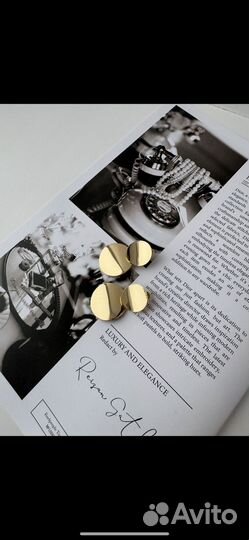 Бижутерия серьги и подвески буквы