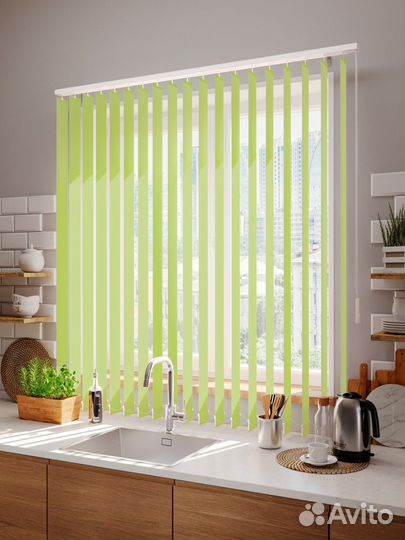 Жалюзи вертикальные Синие RAL74297