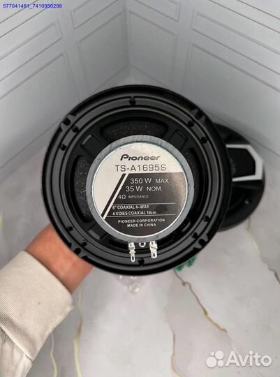 Новые автоколонки Pioneer TS-A1695S 350W 16см