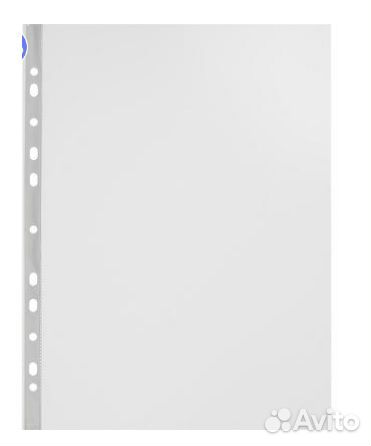 Файл-вкладыш Attache А4 50 мкм прозрачный гладкий