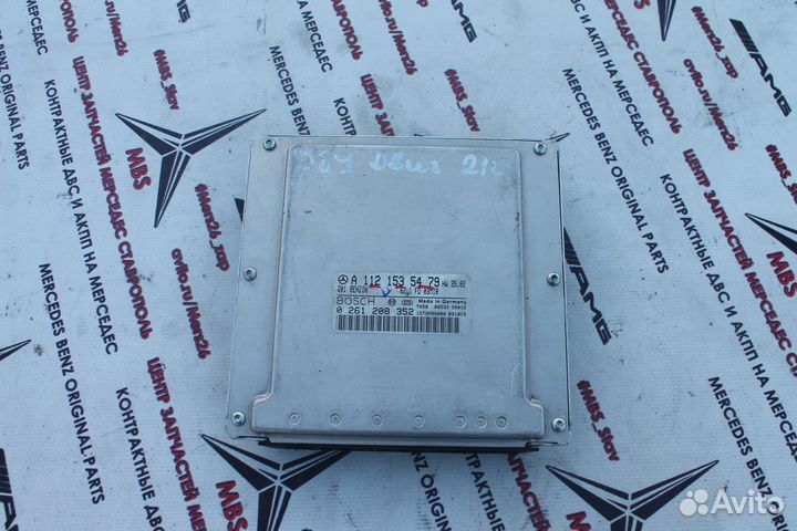 Блок двигателя M112 W211 Mercedes