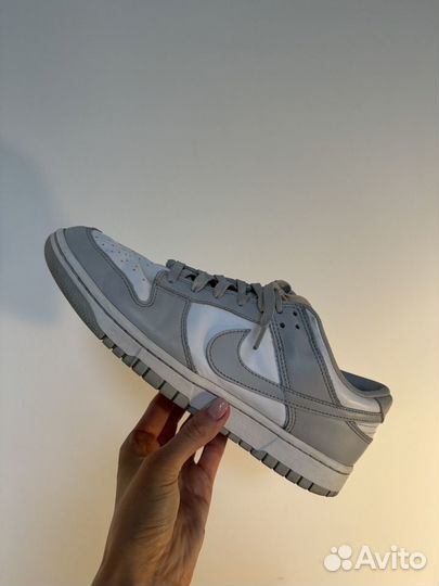 Nike dunk low grey fog