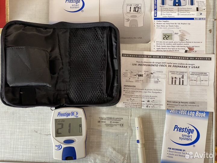 Глюкометр Prestige IQ USA