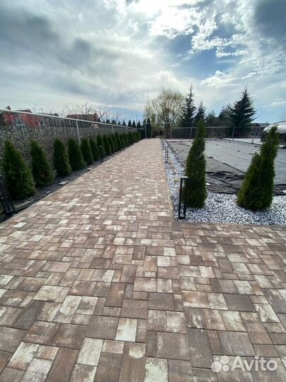 Тротуарная плитка с завода