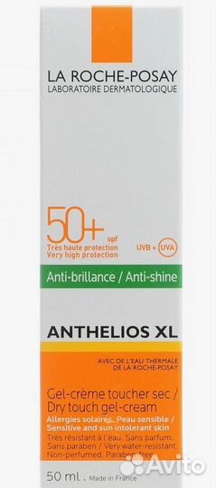 Гель-крем матирующий La Roche-Posay SPF 50+