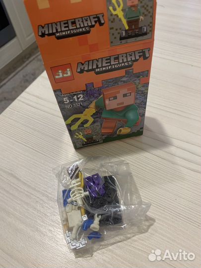 Minecraft фигурка конструктор