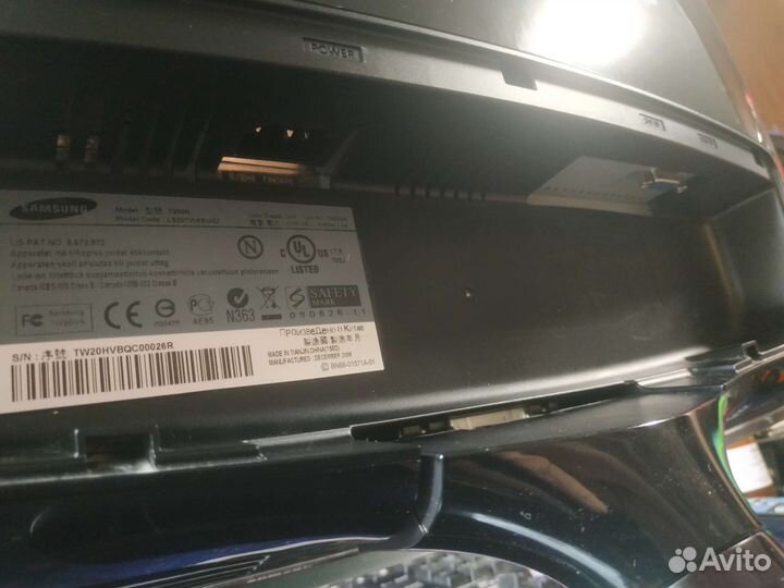 Широкоформатный монитор Samsung SyncMaster T200N