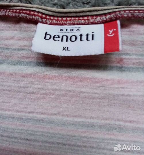 Лонгслив benotti XL в полоску