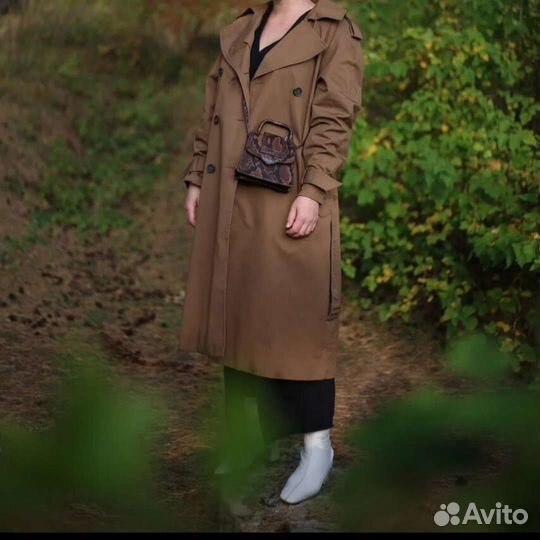 Тренч плащ hm