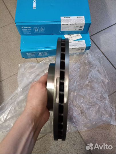 Диск тормозной Ford Galaxy, Mondeo4, S Max, Volvo