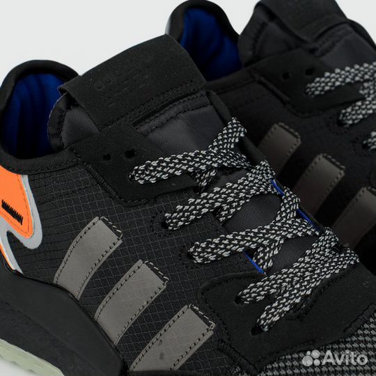 Мужские Adidas Nite Jogger Black / Grey